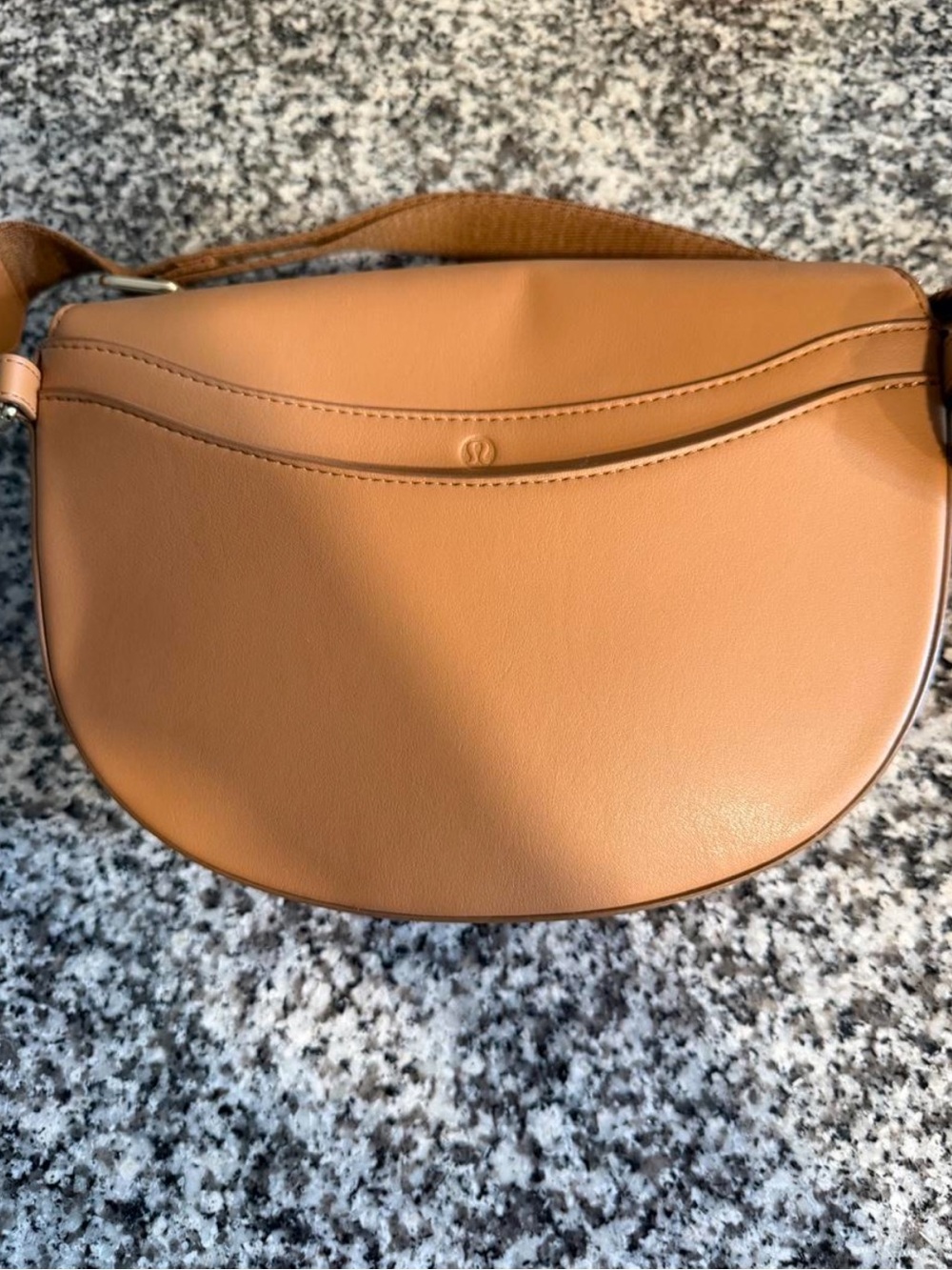 Leather Alternative Saddle Crossbody Bag 2L - Picture 5 of 5